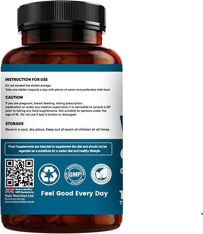 Halo Nutrition Vitamin B-Complex Tablets