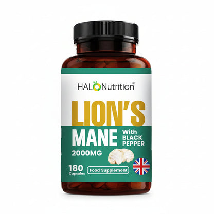 Halo Nutrition Lion’s Mane Mushroom Extract Capsules