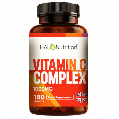 Halo Nutrition Vitamin C 1000mg Tablets