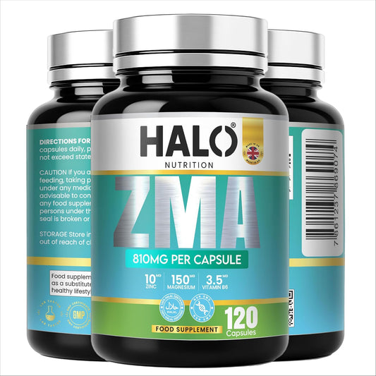 Zinc & Magnesium ZMA with Vitamin B6 | Halo Nutrition