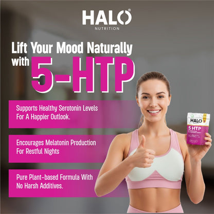 5htp 600mg Veg 90 Capsules Best 5 HTP Capsules 100% Natural Griffonia Seeds