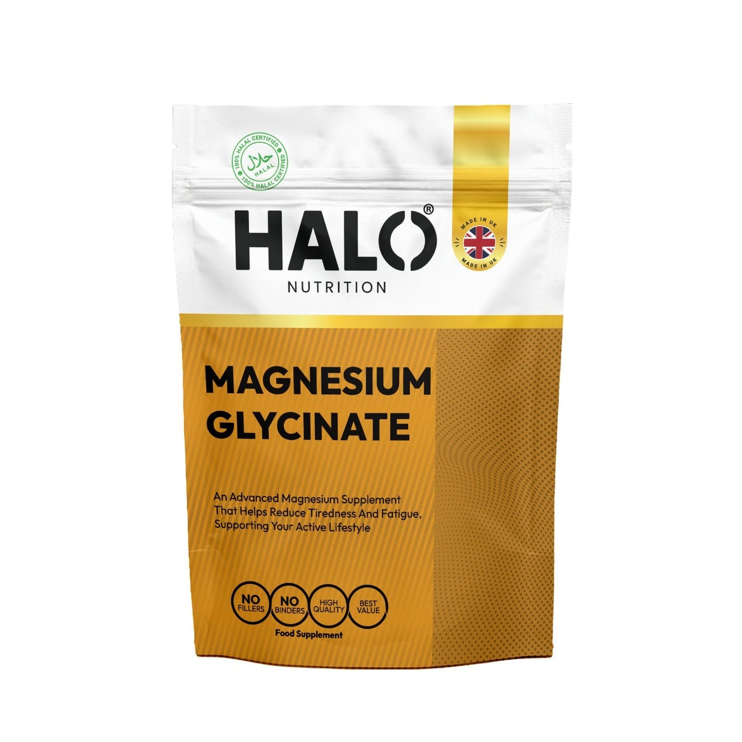 Magnesium Glycinate 1040mg Capsules Super Strong Effective Vegan Capsules